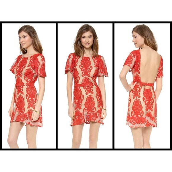 💕FOR LOVE & LEMONS💕 San Marcos Mini Dress XS - Picture 7 of 14